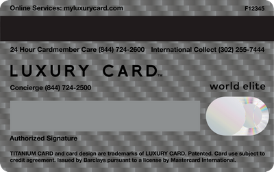 Titanium Card Front Image